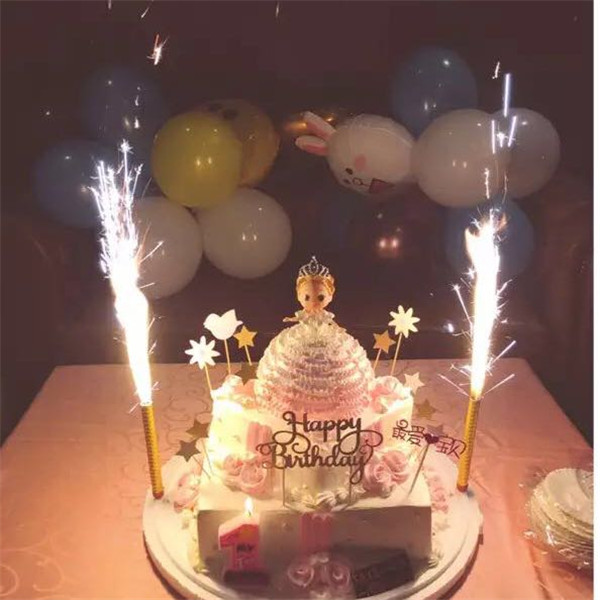 Cake candle fireworks (5)